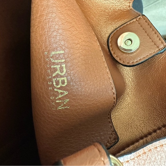 Brown Faux Leather Tote Bag - Picture 4 of 4